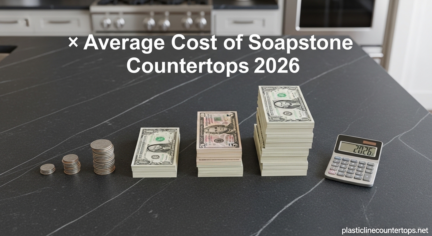 Average Cost of Soapstone Countertops 2026