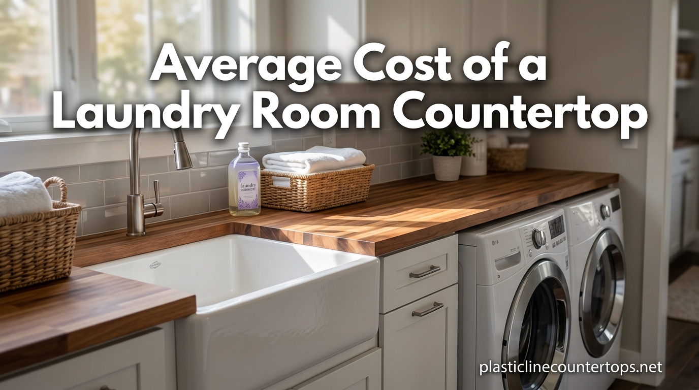 Average Cost of a Laundry Room Countertop