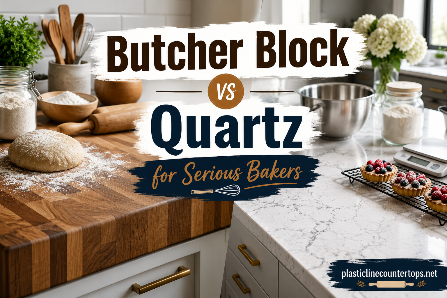 Butcher Block vs Quartz for Serious Bakers