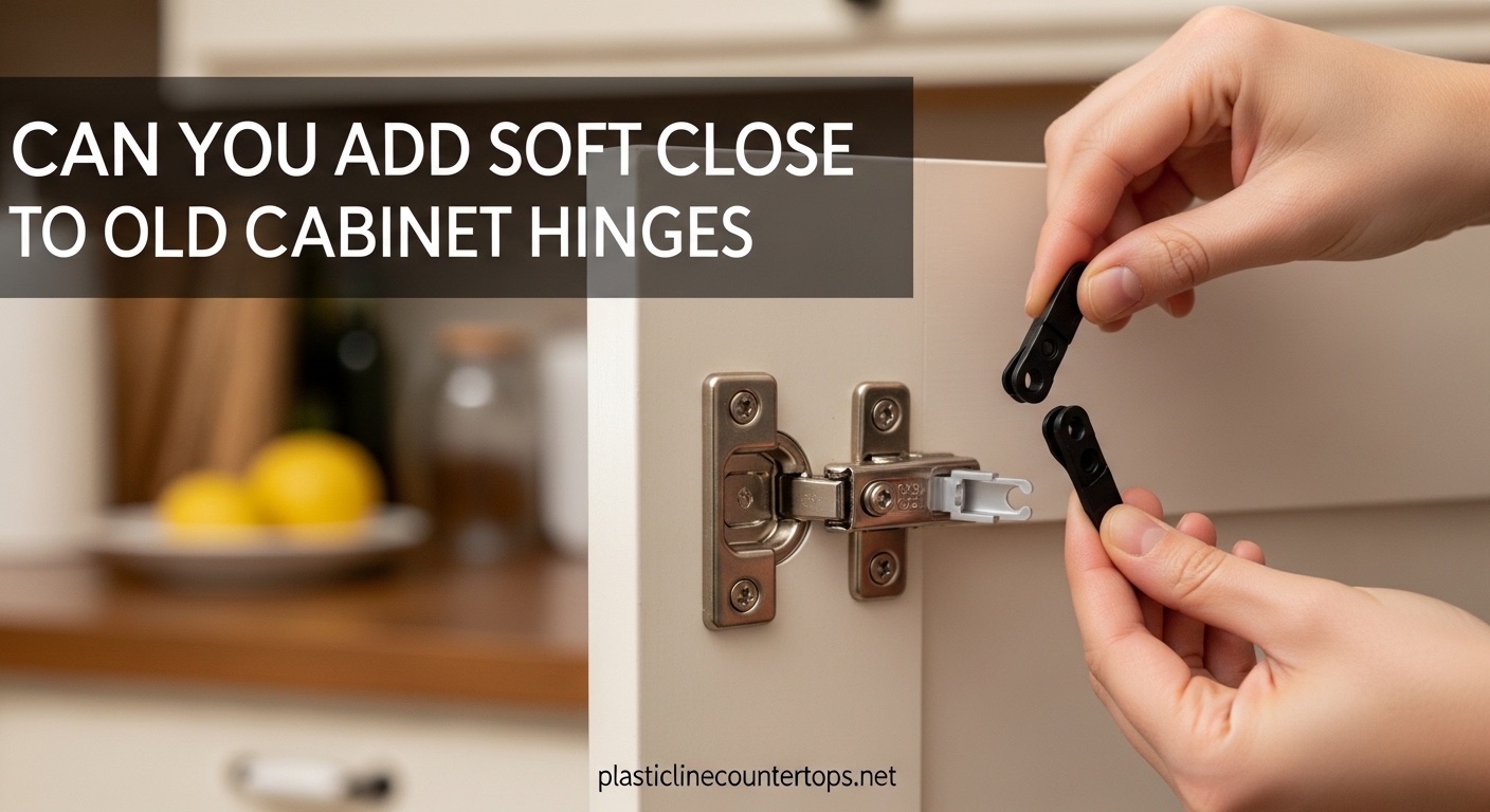 Can You Add Soft Close to Old Cabinet Hinge