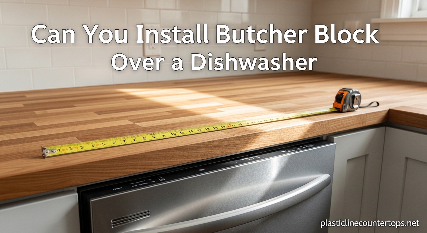 Can You Install Butcher Block Over a Dishwasher