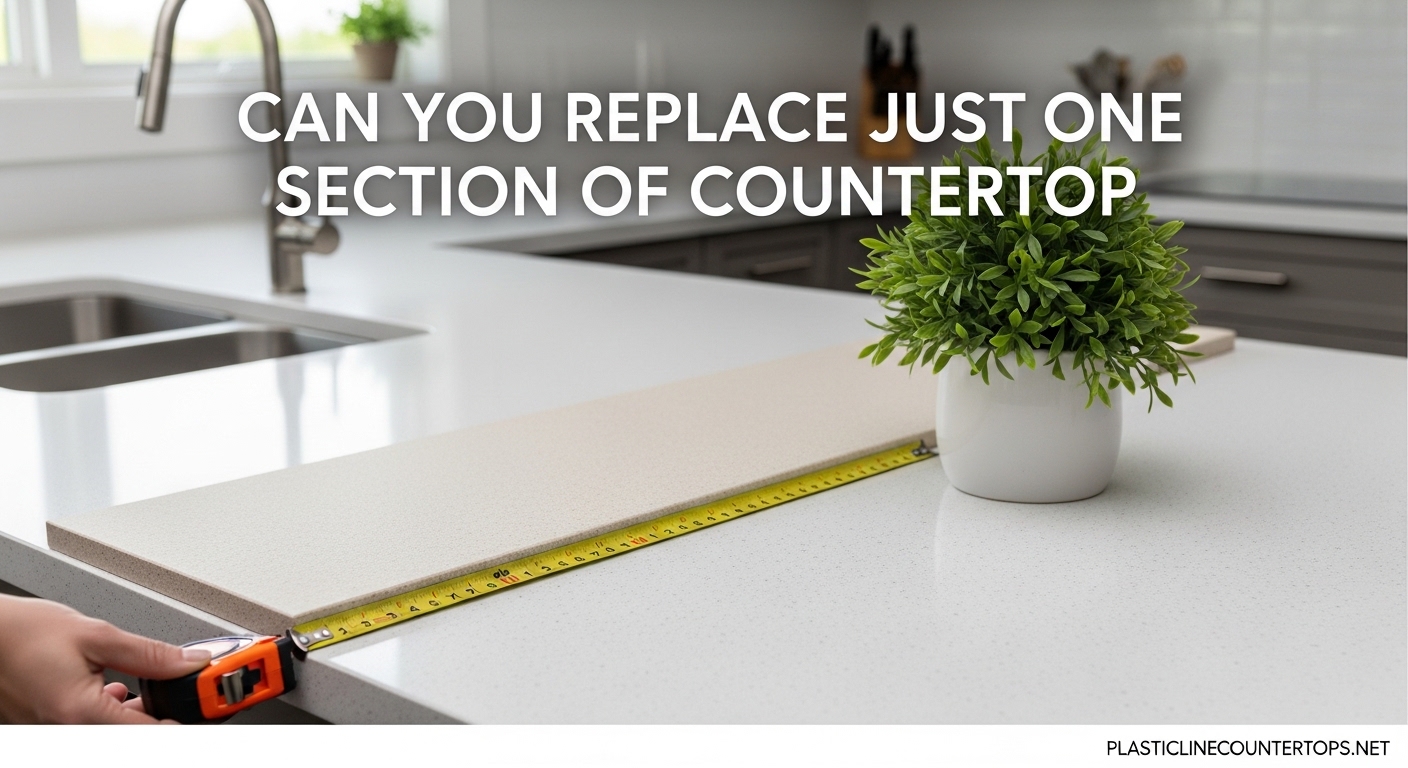 Can You Replace Just One Section of Countertop