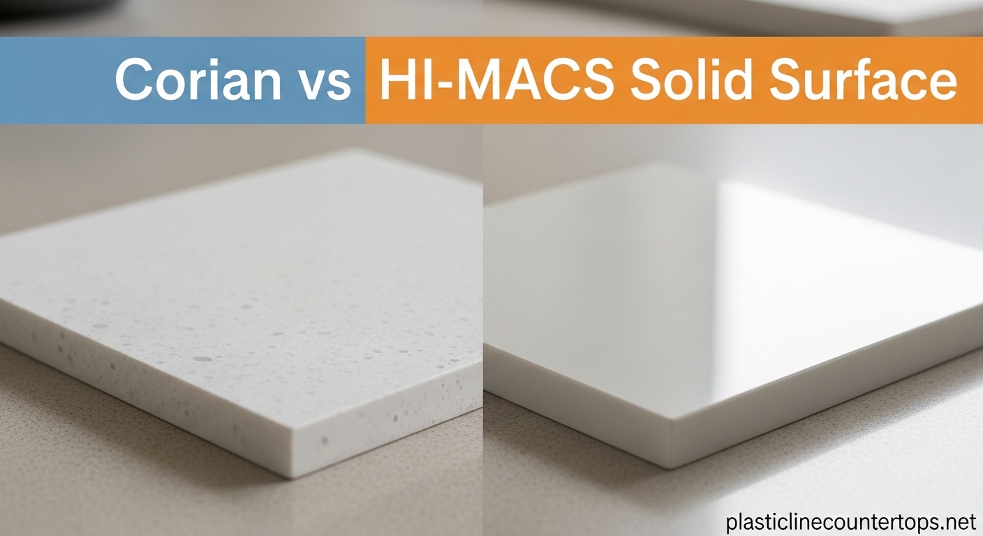 Corian vs HI-MACS Solid Surface