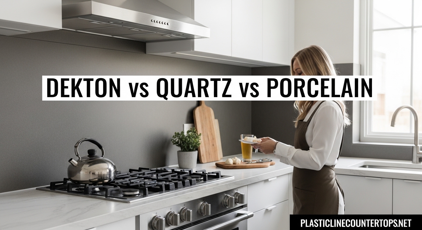 Dekton vs Quartz vs Porcelain
