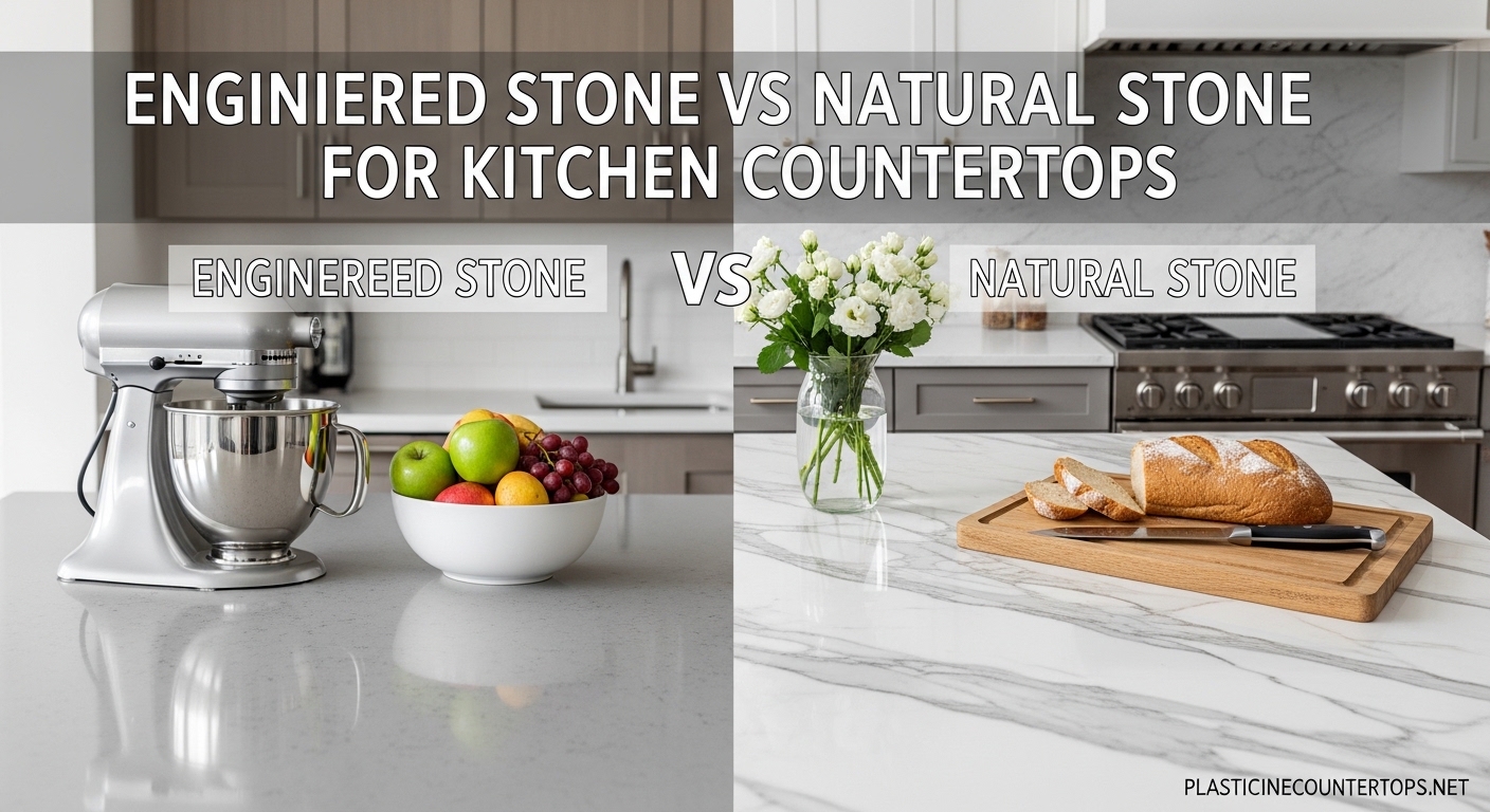 Engineered Stone vs Natural Stone for Kitchen Countertops