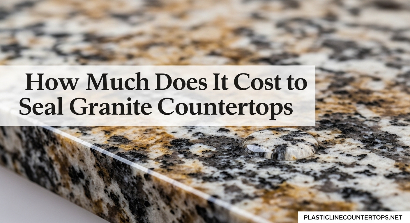 How Much Does It Cost to Seal Granite Countertops
