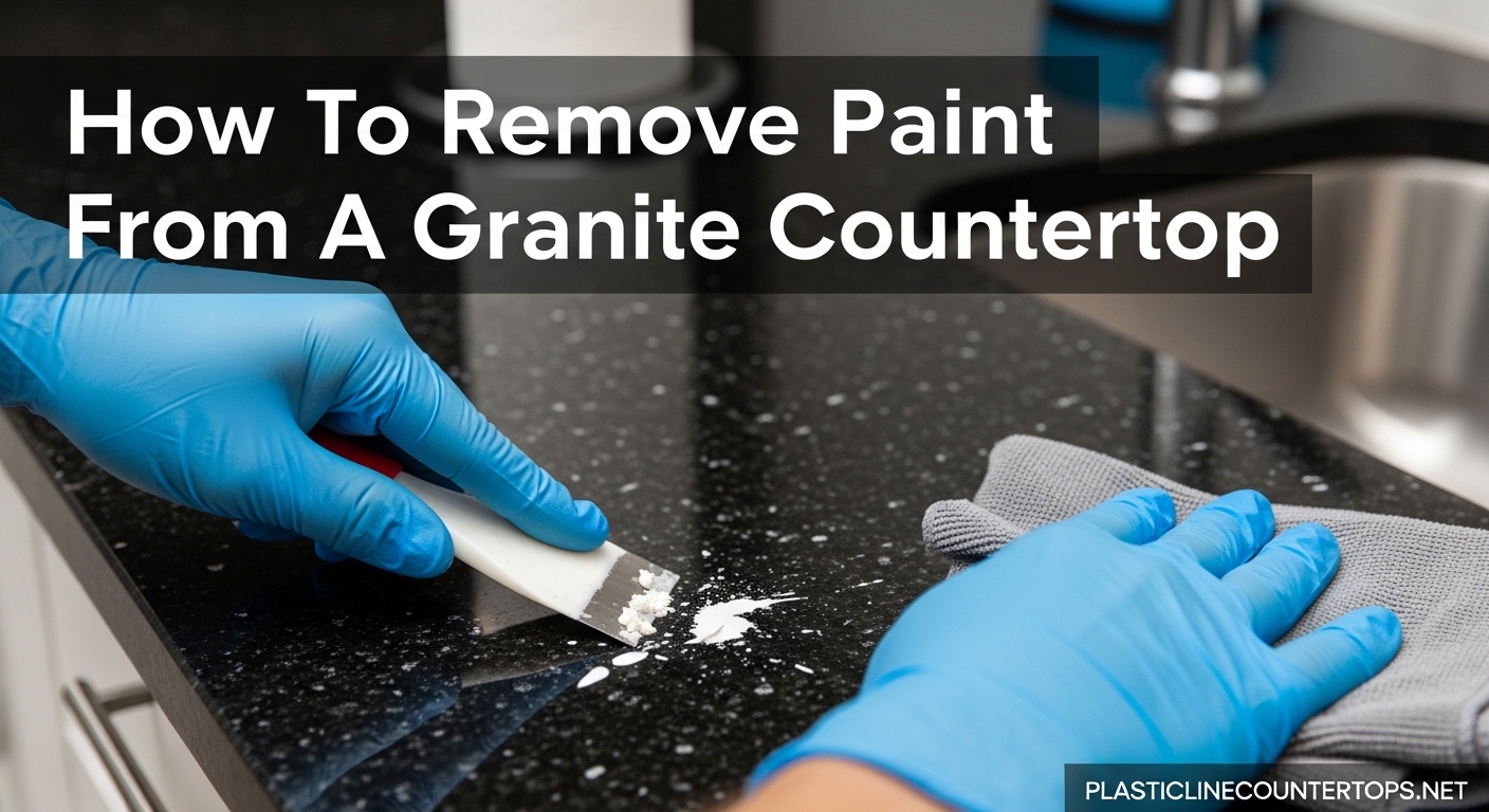 How To Remove Paint From A Granite Countertop