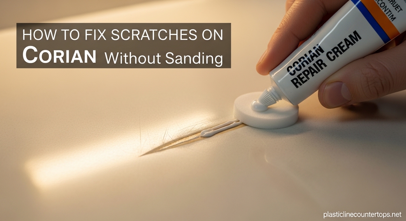 How to Fix Scratches on Corian Without Sanding