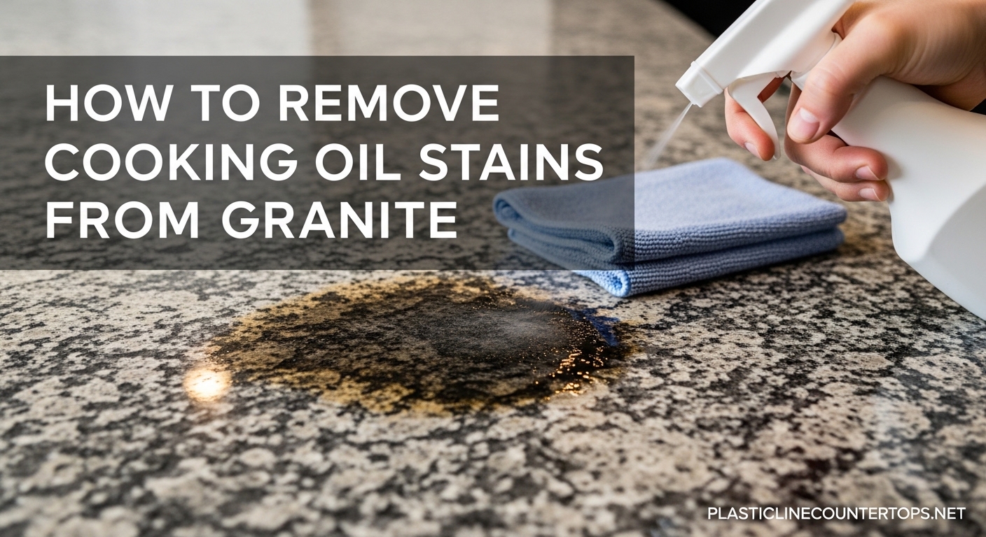 How to Remove Cooking Oil Stains from Granite