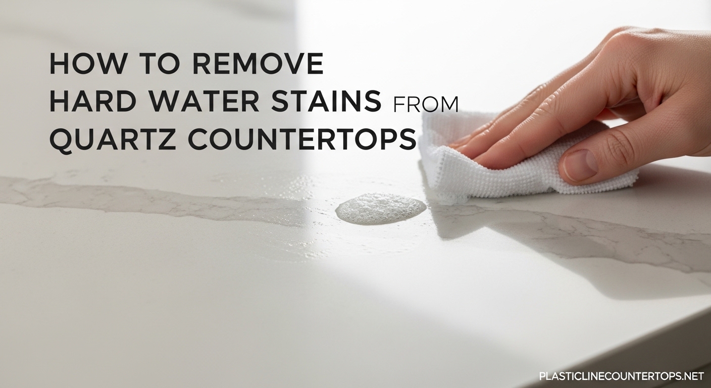 How to Remove Hard Water Stains from Quartz Countertops