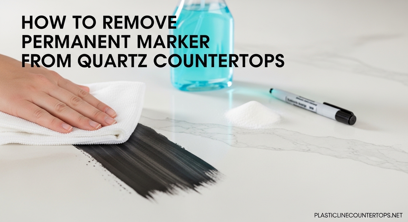 How to Remove Permanent Marker from Quartz Countertops