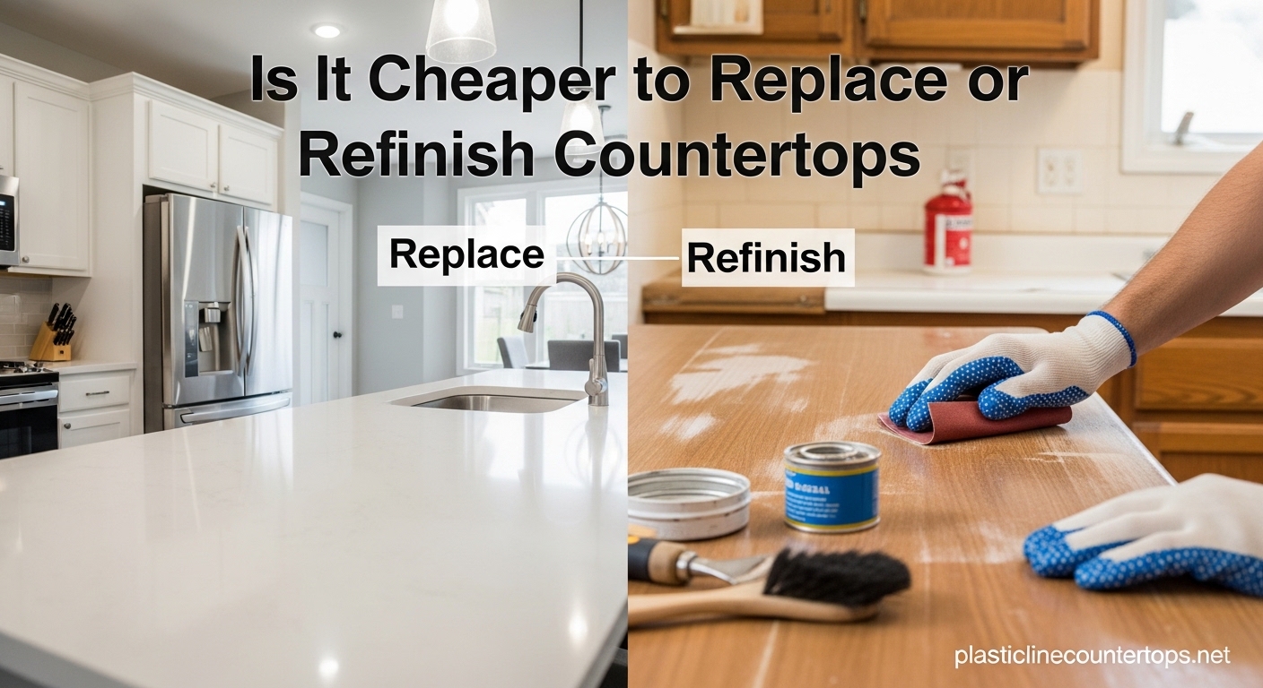 Is It Cheaper to Replace or Refinish Countertops