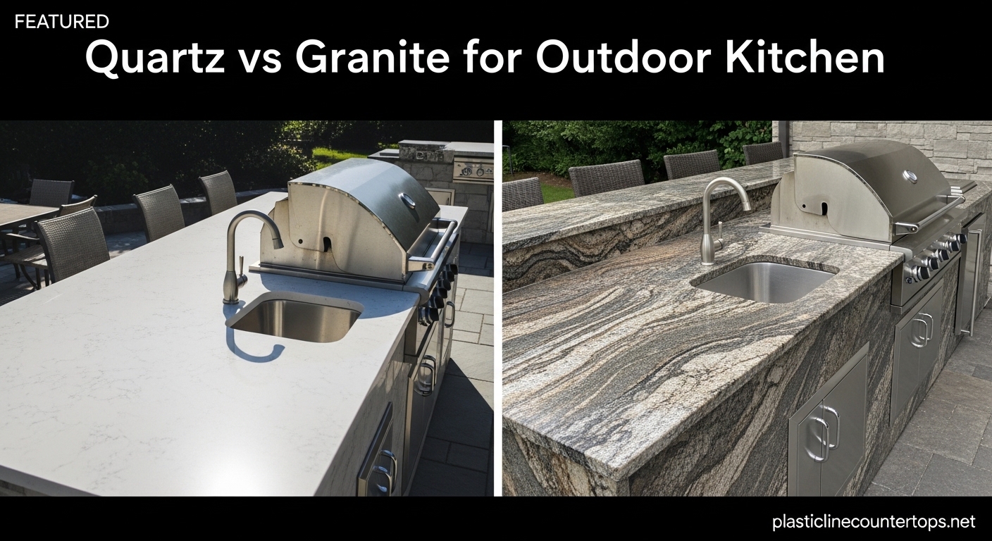 Quartz vs Granite for Outdoor Kitchen