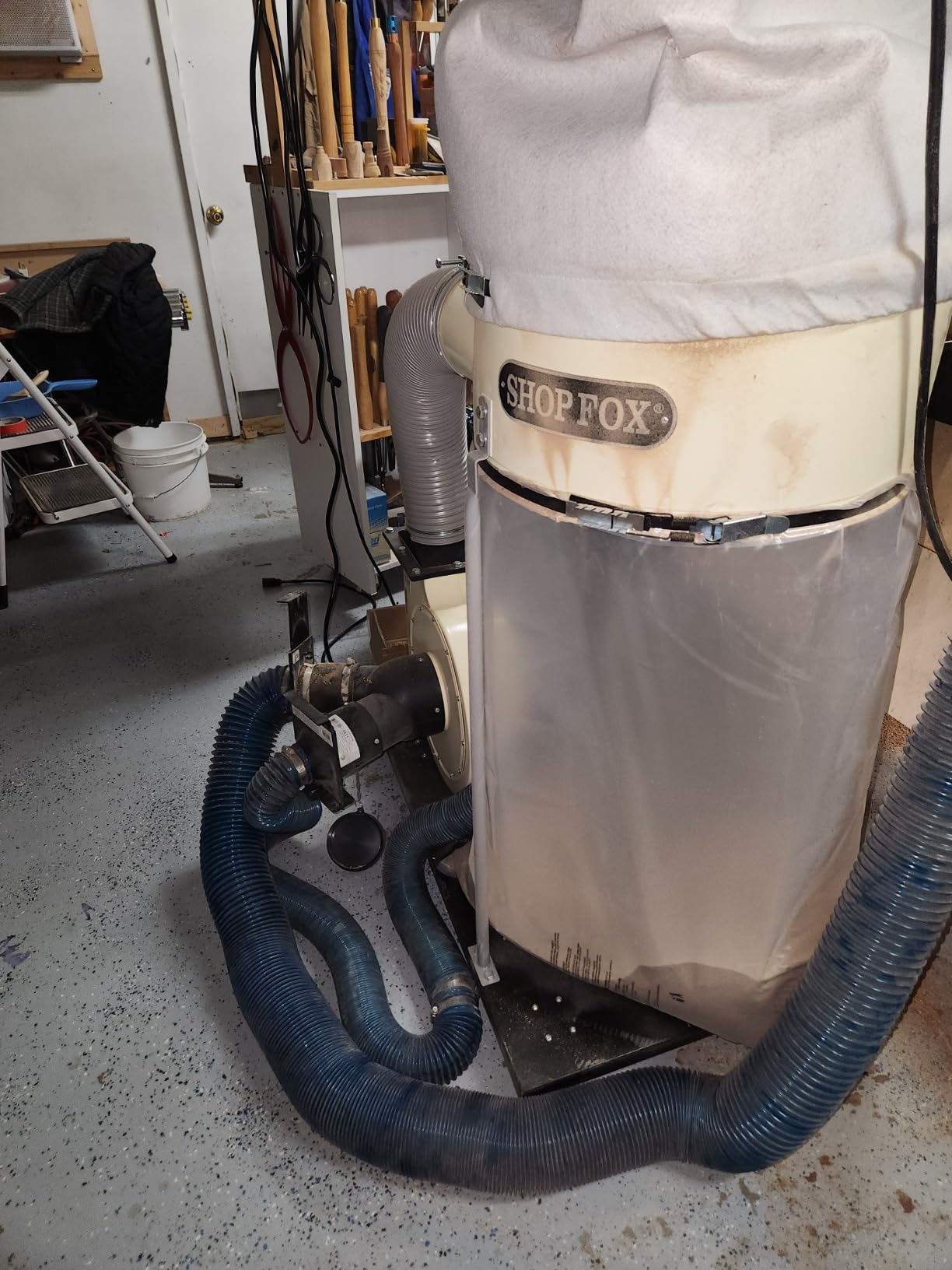 Shop Fox W1666-2 HP Dust Collector, White customer photo 1