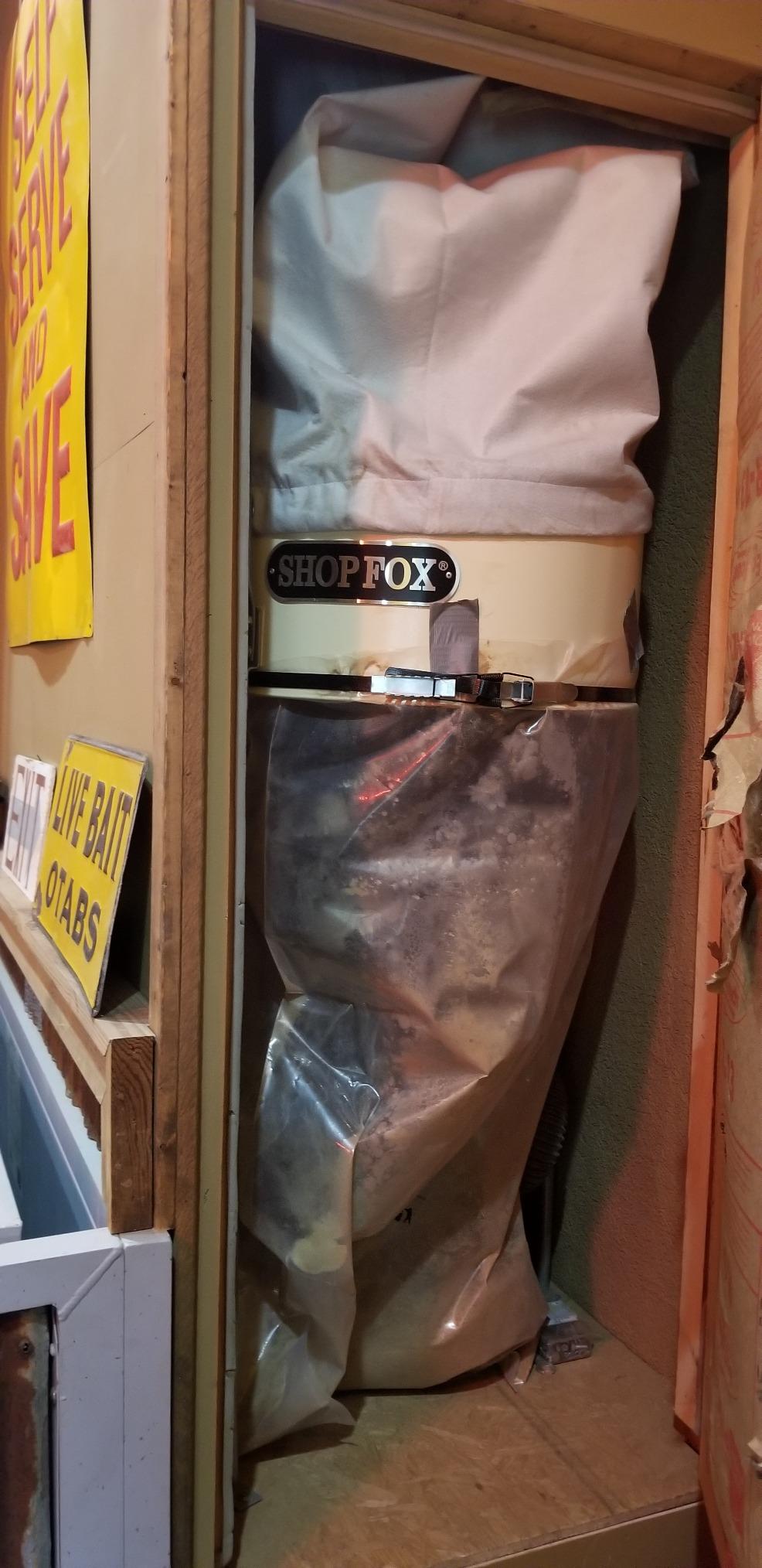 Shop Fox W1666-2 HP Dust Collector, White customer photo 2