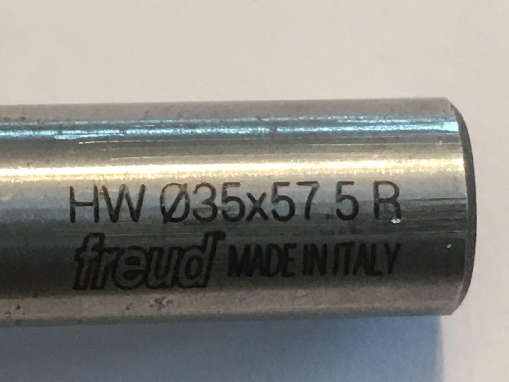 Freud CB35057R: 35 mm (Dia.) Cylinder (Hinge) Bit with Right Hand Rotation 57.5mm overall length customer photo 2