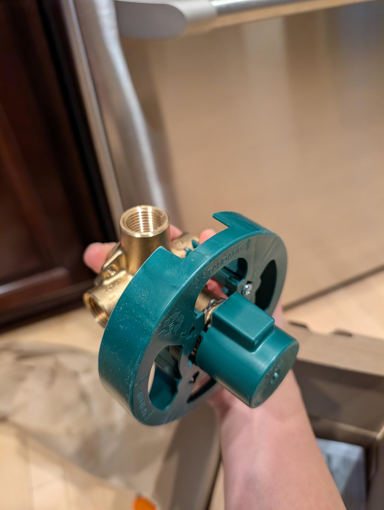 Moen 2510 M-Pact PosiTemp Pressure Balancing Brass Tub and Shower Valve with IPS Connections customer photo 2