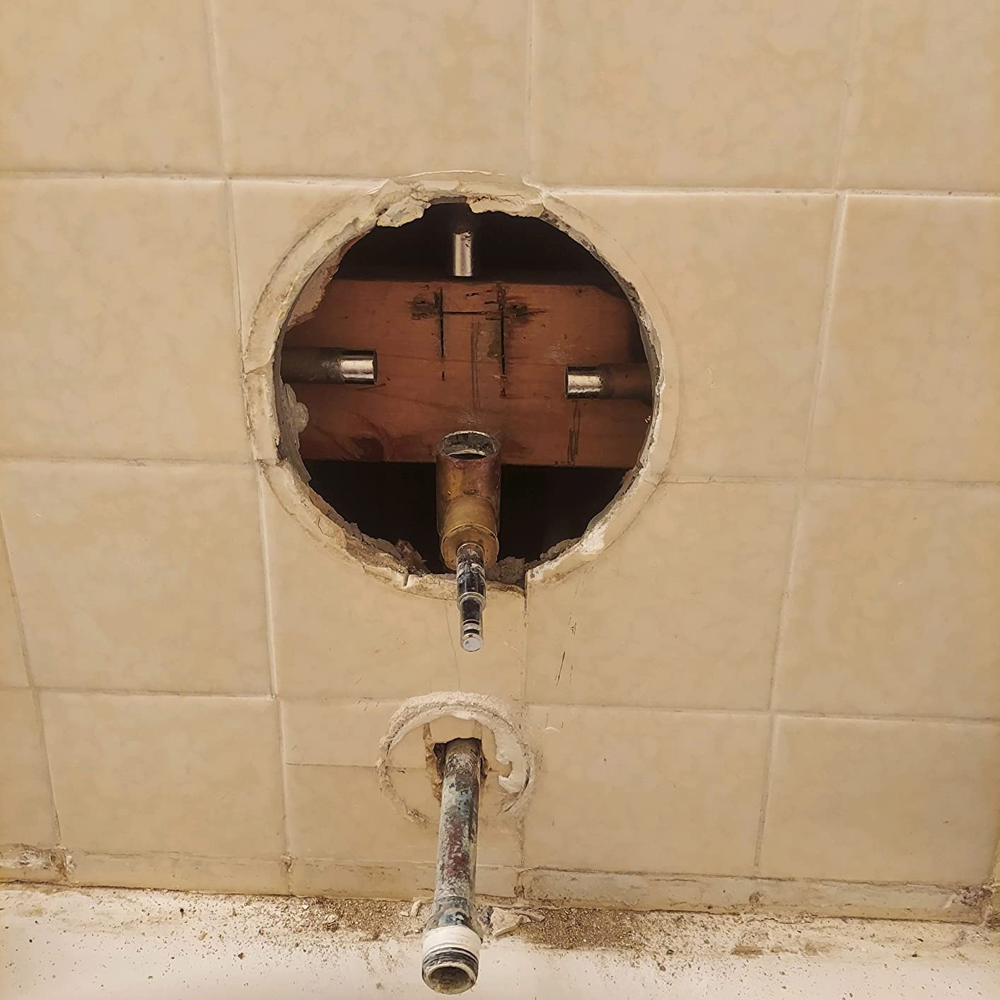Moen 2520 PosiTemp Rough-In Pressure Balancing Shower Valve, 1/2-Inch CC Connection customer photo 2