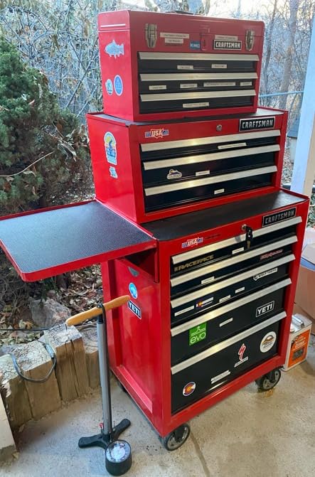 Craftsman 3-Drawer Metal Portable Chest Toolbox Red customer photo 1