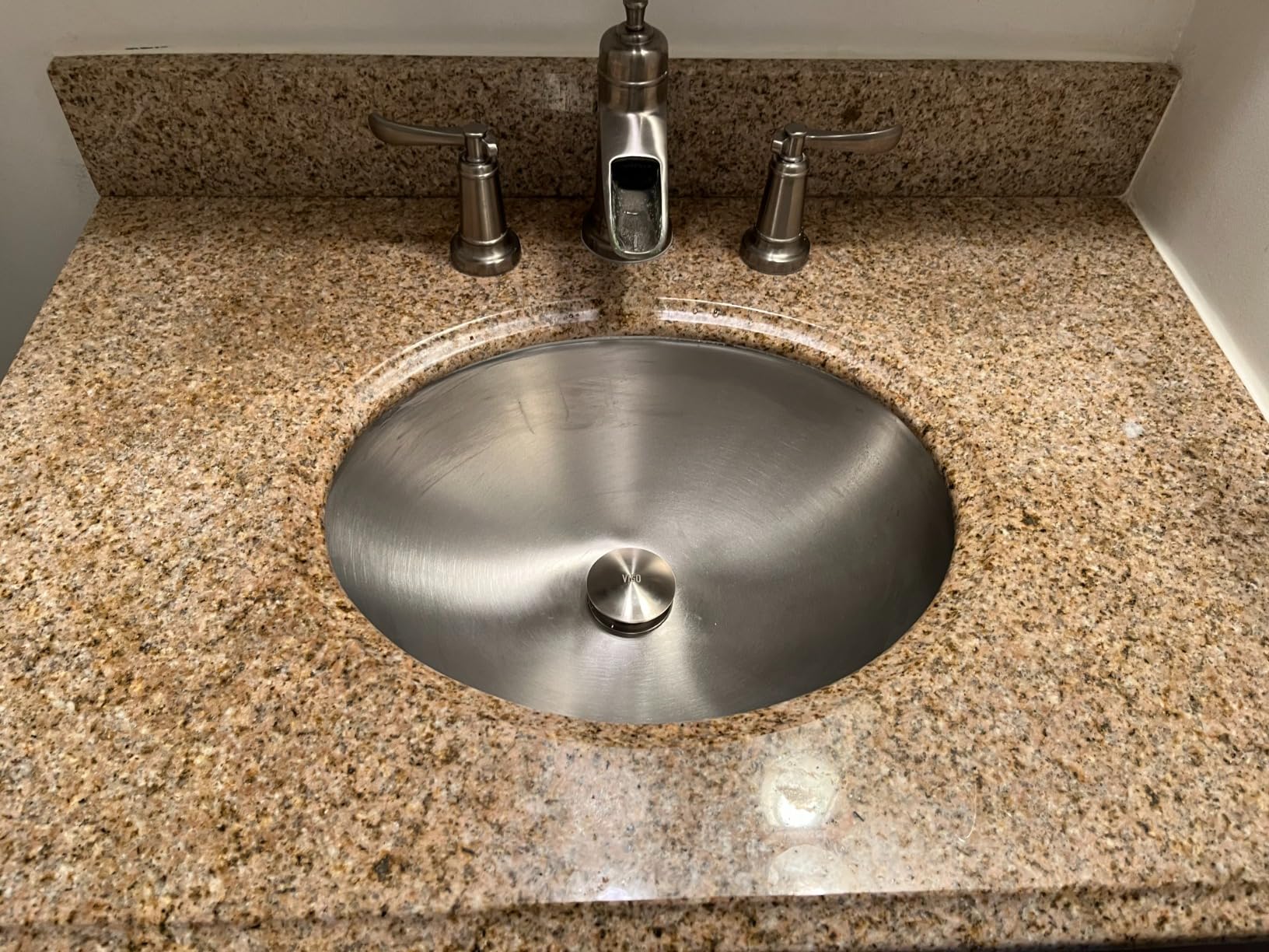 Houzer Opus Stainless Steel Bathroom Sink: 18 Inch Undermount Oval Bowl without Overflow, Optional Grid Drain, Durable & Versatile, Essential for Home & Apartment: CH-1800-1 customer photo 1