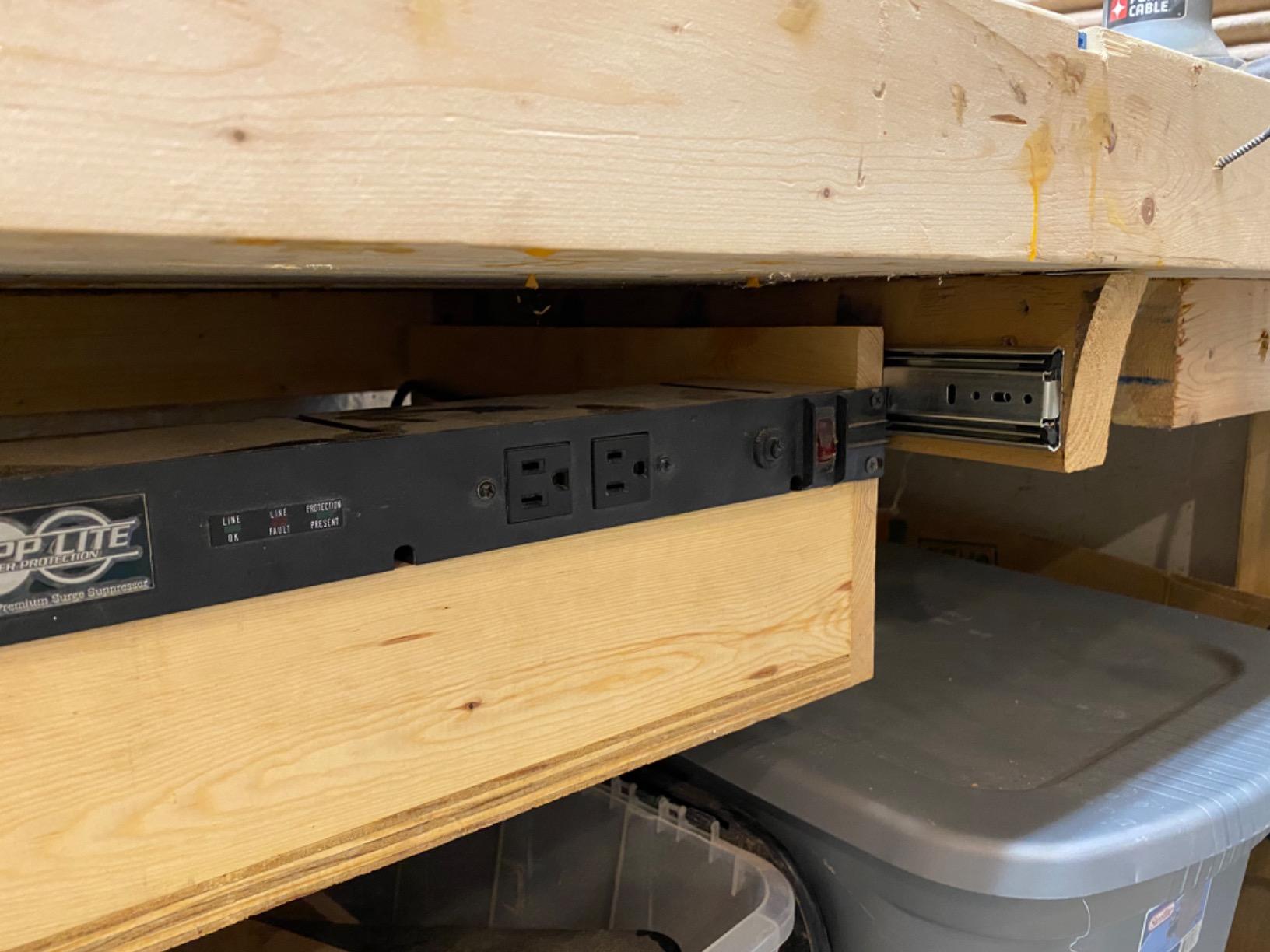 Knape & Vogt 22 Inch Side Mount Full Extension Drawer Slide, 8400P-22, 2 Slides customer photo 2