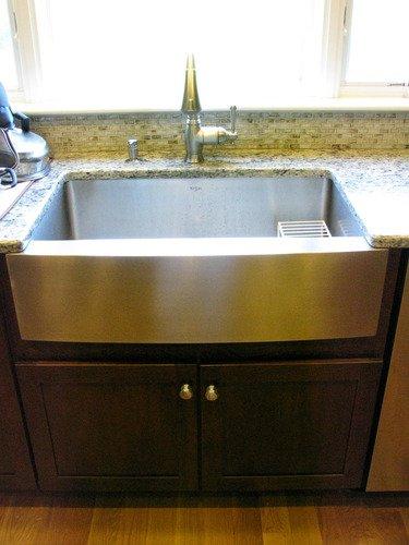 Kraus KHF200-33 Standart PRO Stainless Steel Sink 33 inch Farmhouse Apron Single Bowl 16 gauge customer photo 1
