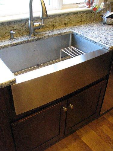 Kraus KHF200-33 Standart PRO Stainless Steel Sink 33 inch Farmhouse Apron Single Bowl 16 gauge customer photo 2