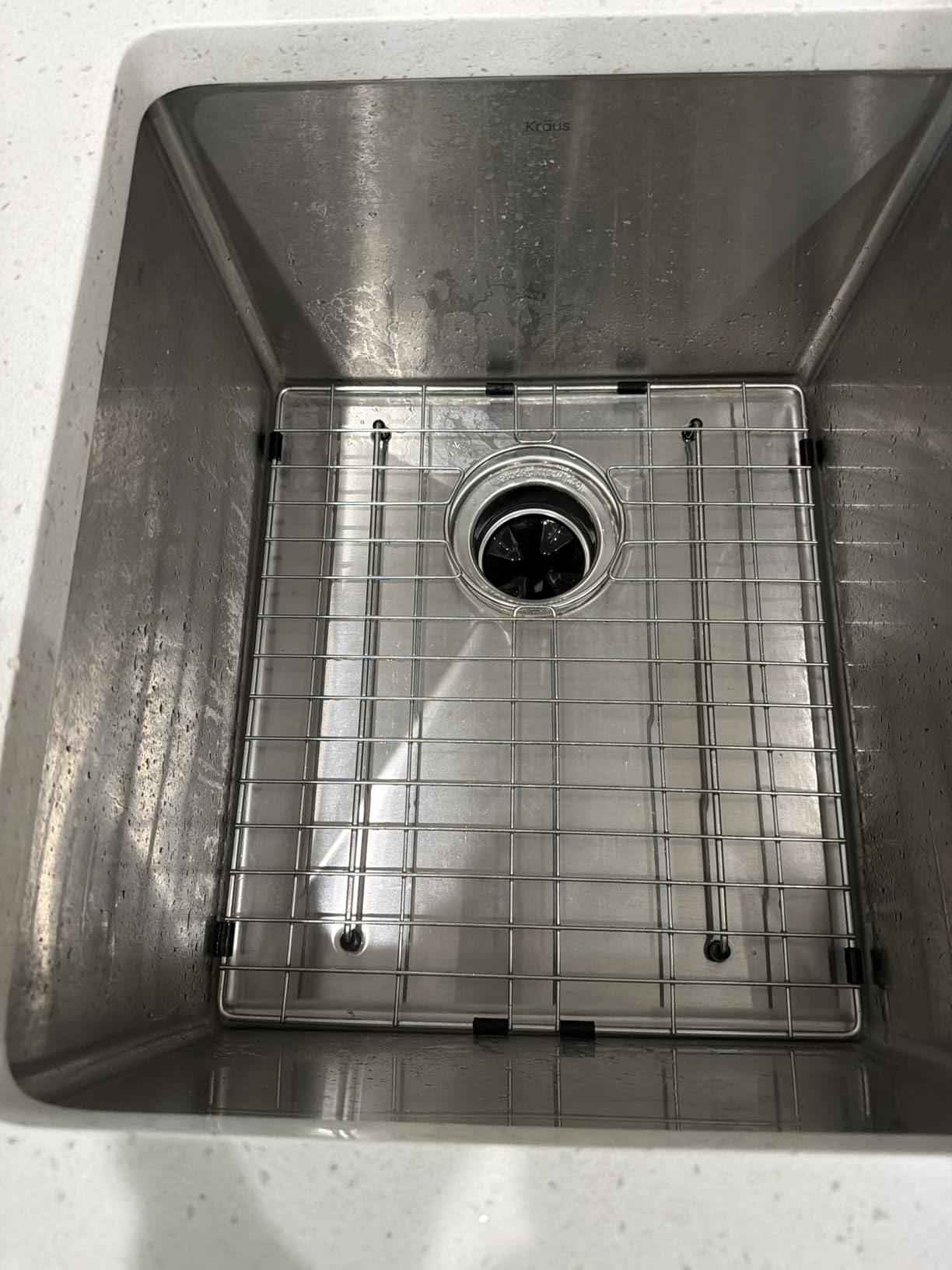 Kraus Kitchen Sinks Undermount - 33 Inch Stainless Steel Kitchen Sink, 60/40 Double Bowl, 16 Gauge, Model KHU103-33 customer photo 1