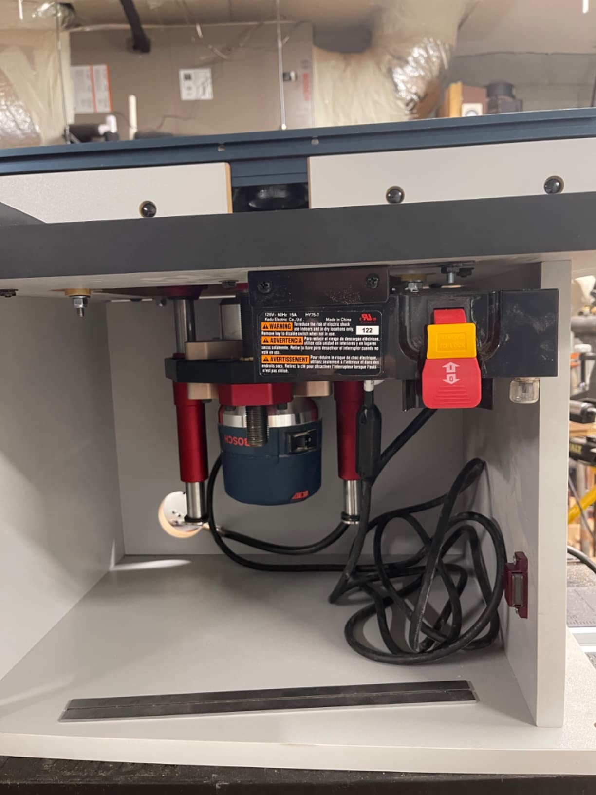 JessEm 02120 Mast-R-Lift II Universal Router Lift with Built in Locking System customer photo 2