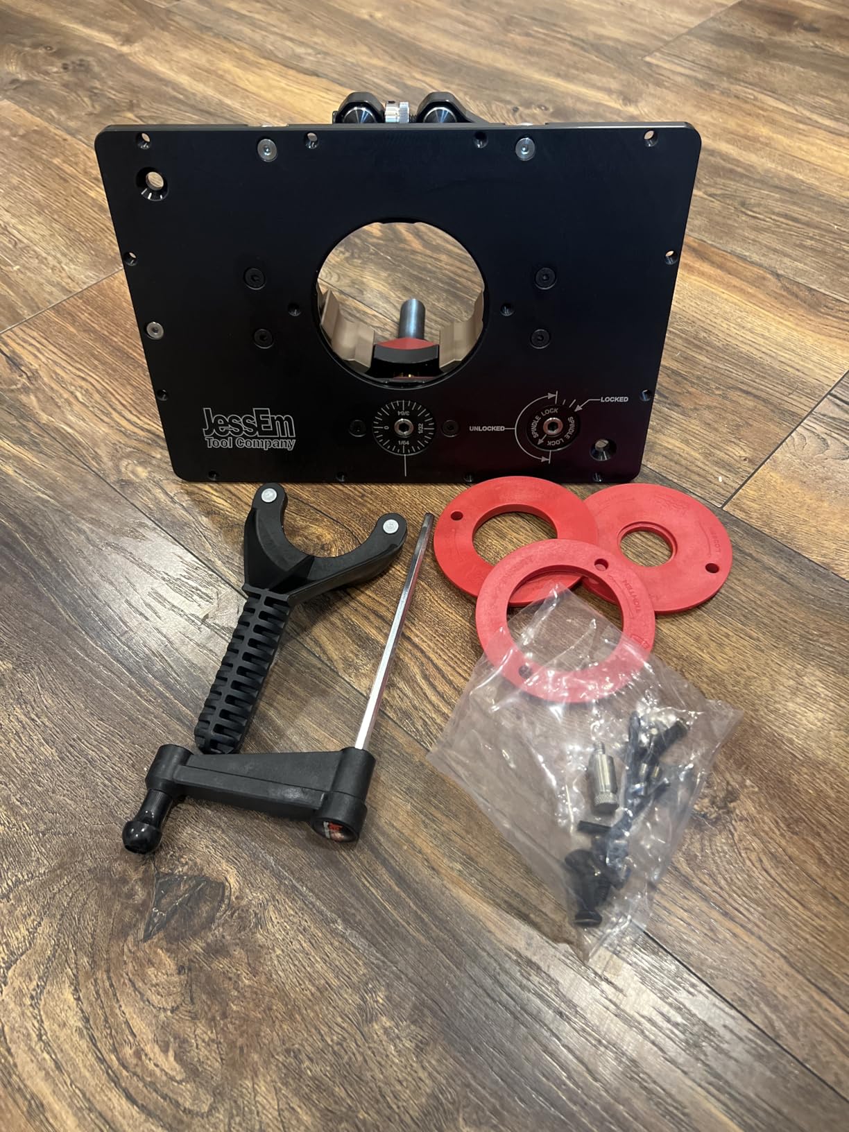 JessEm 02121 Mast-R-Lift II Router Lift - 8-1/4