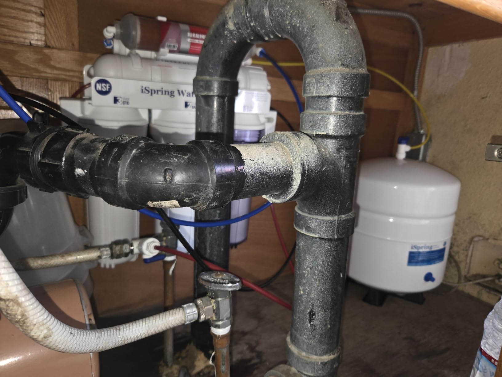 iSpring RCC7AK, NSF Certified, 75 GPD, Alkaline 6-Stage Reverse Osmosis System, pH+ Remineralization RO Water Filter System Under Sink, Patented Top-Mounted Faucet Design for Easy Installation customer photo 2
