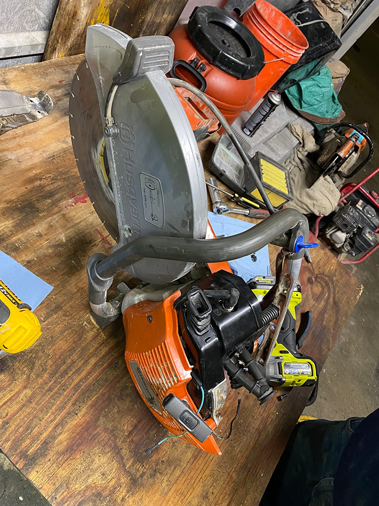 Husqvarna K770 + 1 Shark Blade customer photo 1