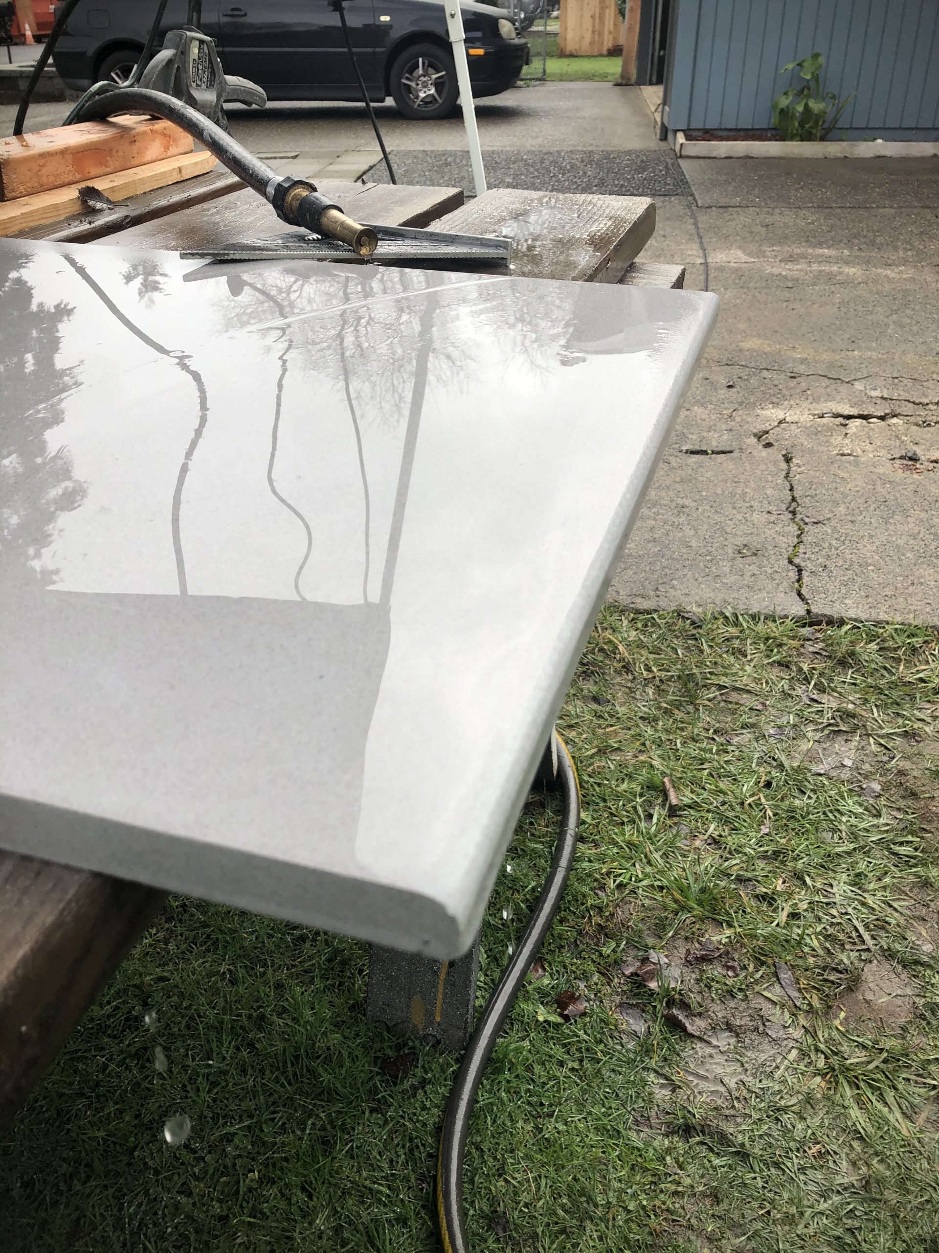 diamond profile wheel 3/8 inch radius - Demi Half Bullnose B10 Router Bit For Marble Stone Granite Edges By STADEA customer photo 2