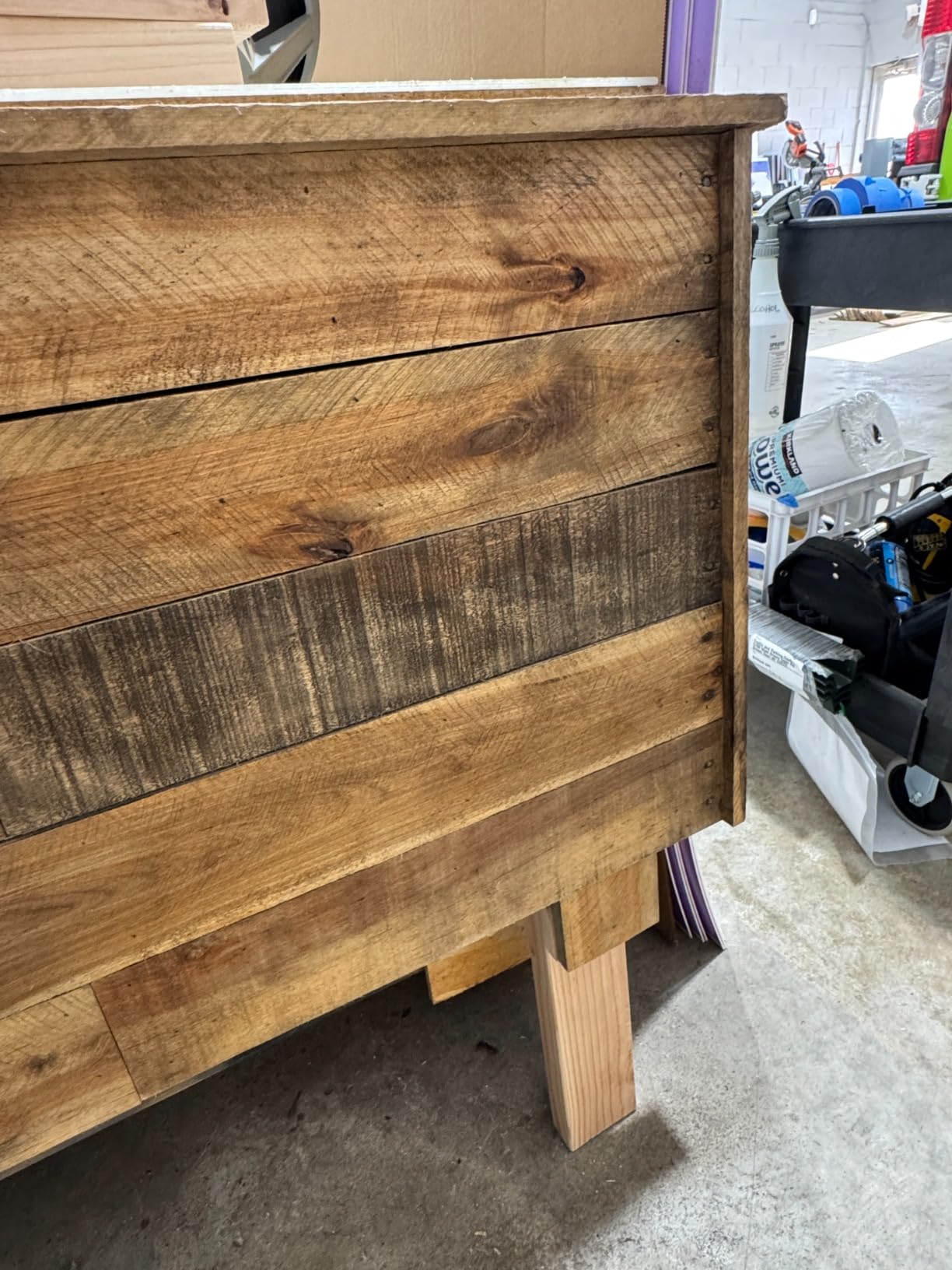Furniture Clinic Danish Oil | Wood Care for Interior & Exterior Furniture | Restore, Seal & Protect Oak, Pine, Teak & More | Non-Toxic Natural Satin Finish | Repels Water, Stains, Dirt | 17oz/500ml customer photo 2