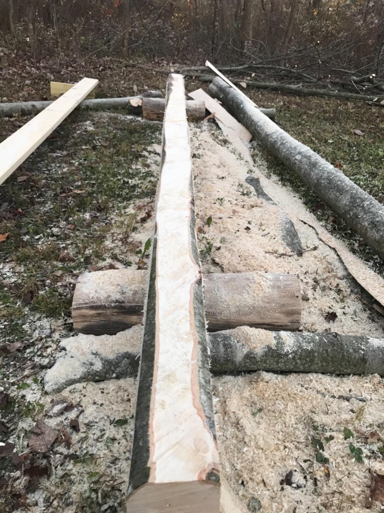 Timber Tuff TMW-56 Steel Lumber Cutting Guide Portable Sawmill Tool with Small Carry Size for Versatile Timber Cutting with Chainsaw customer photo 1