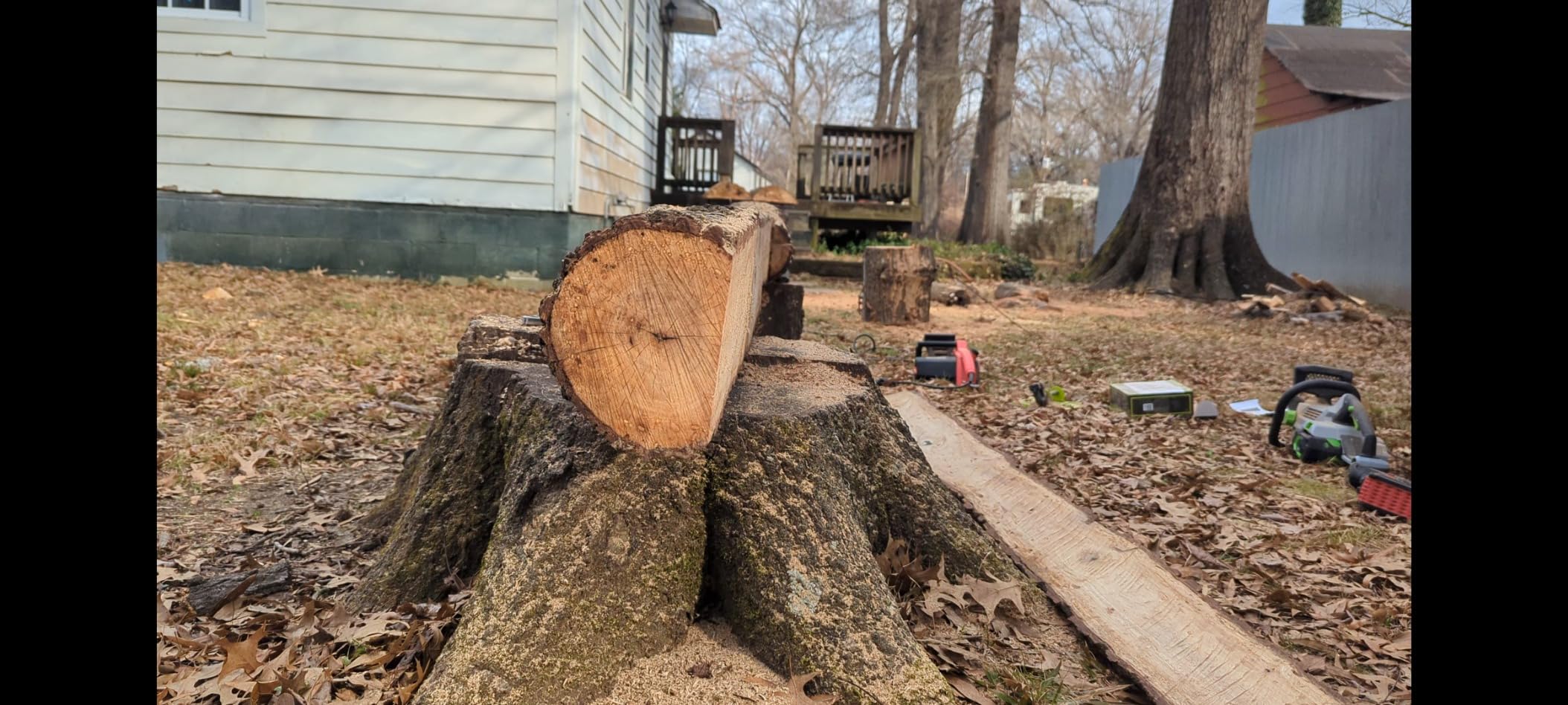 Timber Tuff TMW-56 Steel Lumber Cutting Guide Portable Sawmill Tool with Small Carry Size for Versatile Timber Cutting with Chainsaw customer photo 2