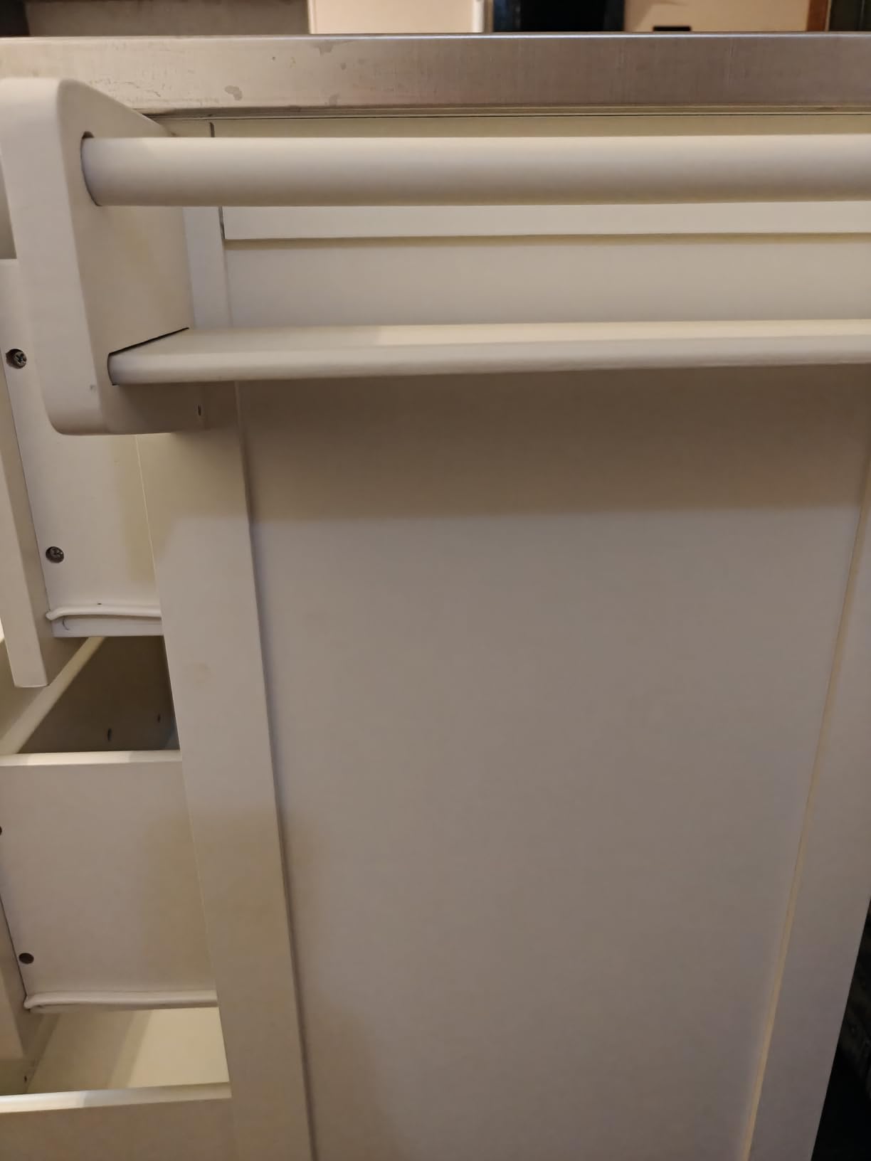 homestyles Dolly Madison Off-White Kitchen Cart customer photo 1
