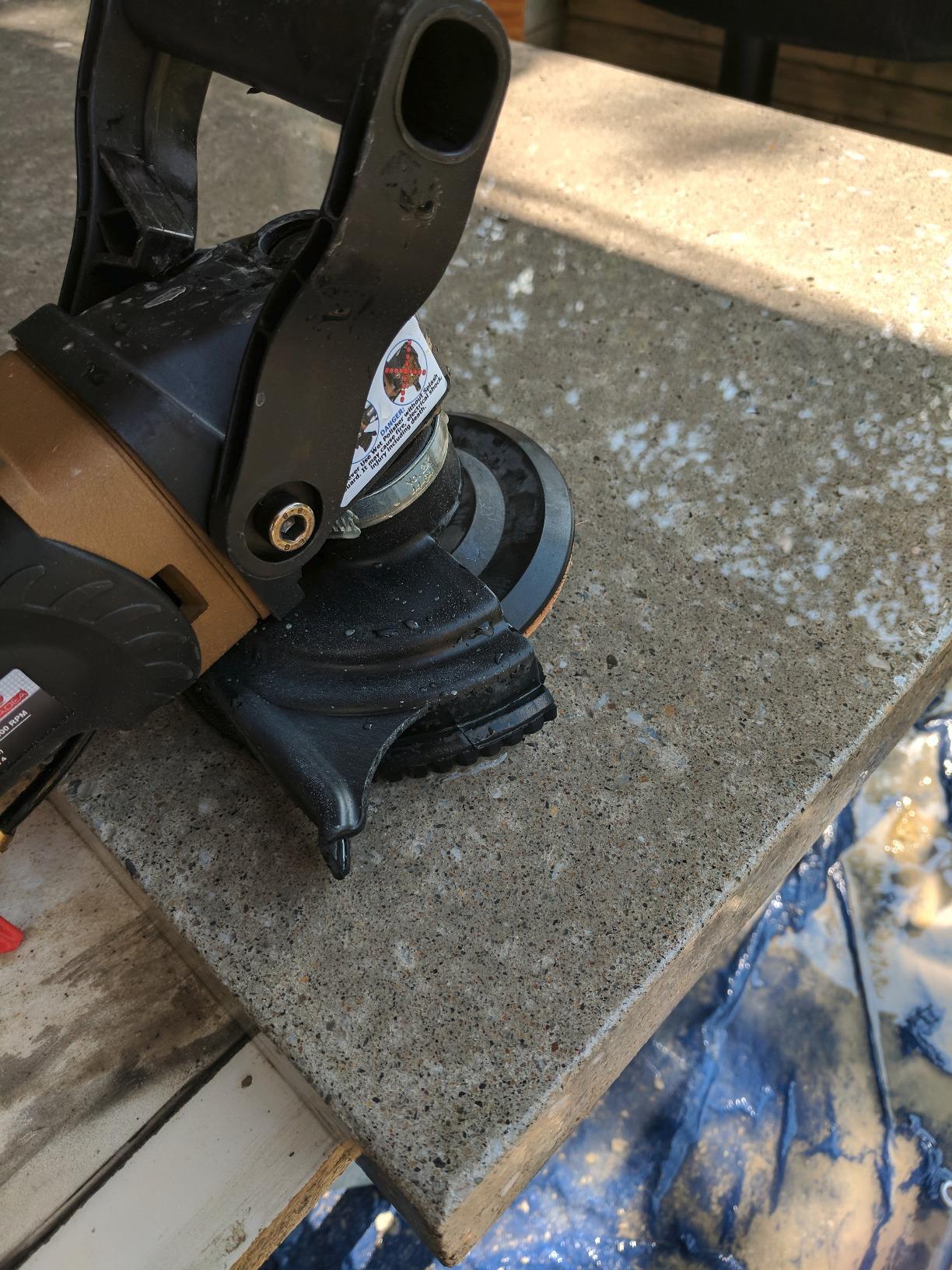 SWP101K Stone Wet Polisher - Variable Speed Polisher Grinder For Concrete Countertop customer photo 2