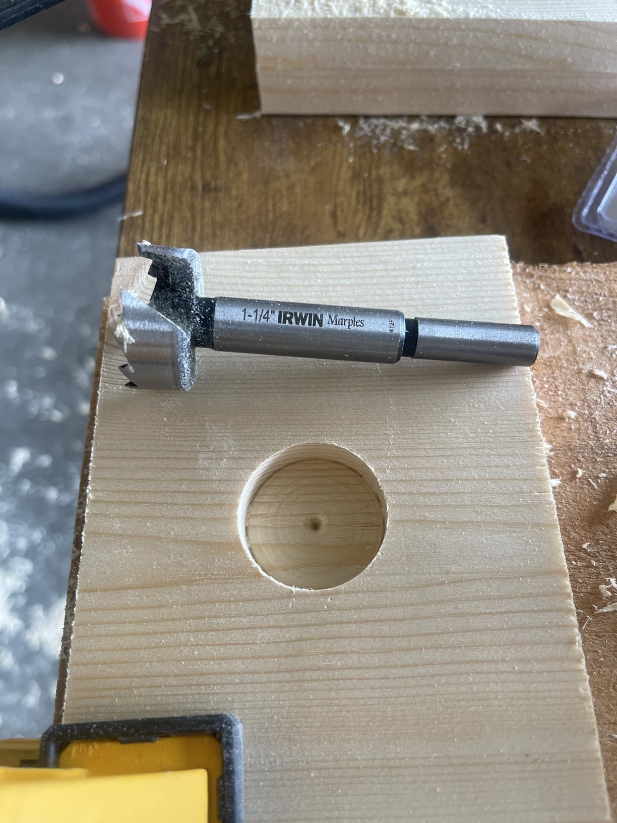 IRWIN 1966933 Irwin Marples Wood Drilling Forstner Bit, 1-3/8