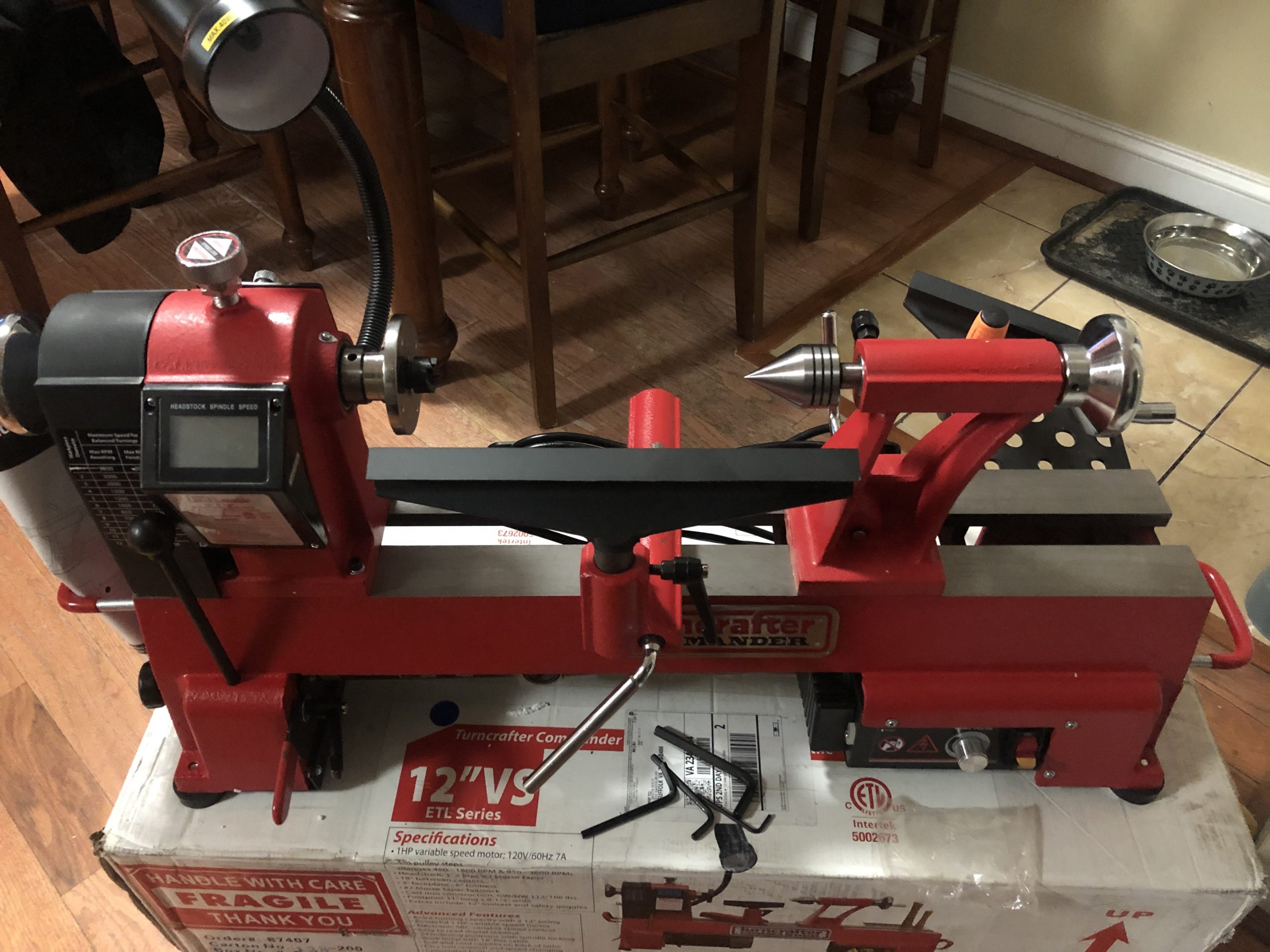 PSI Woodworking KWL-1018VS Turncrafter Commander 10