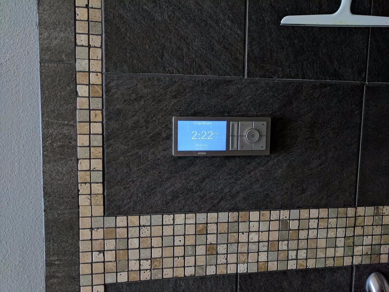Moen Terra Beige Smart Shower 2-Outlet Digital Water System Controller for Thermostatic Shower Valve, TS3302TB customer photo 2