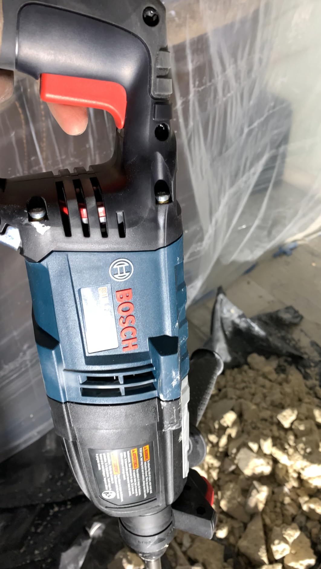 Bosch GBH2-28L SDS-plus Bulldog Xtreme Max 1-1/8 In. Rotary Hammer customer photo 2