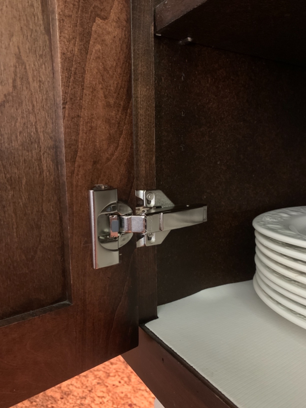 CLIP top BLUMOTION Soft Close Hinges, 110 degree, Self Closing, FACEFRAME with Mounting Plates, and hinge cover plates (1/2 to 3/4