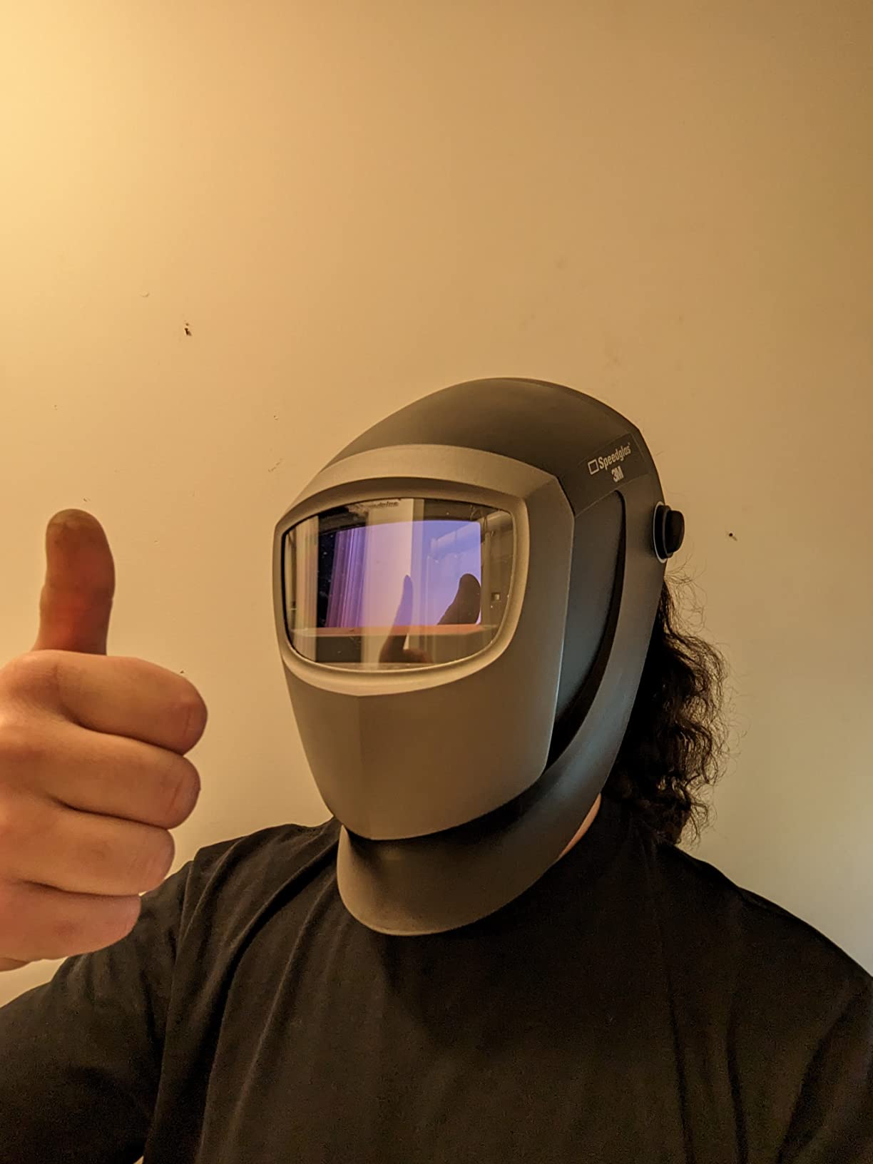 3M Speedglas Welding Helmet 9002NC, 04-0100-20NC, with Natural Color Technology Auto Darkening Filter for MMAW TIG MIG Welding Helmet customer photo 1