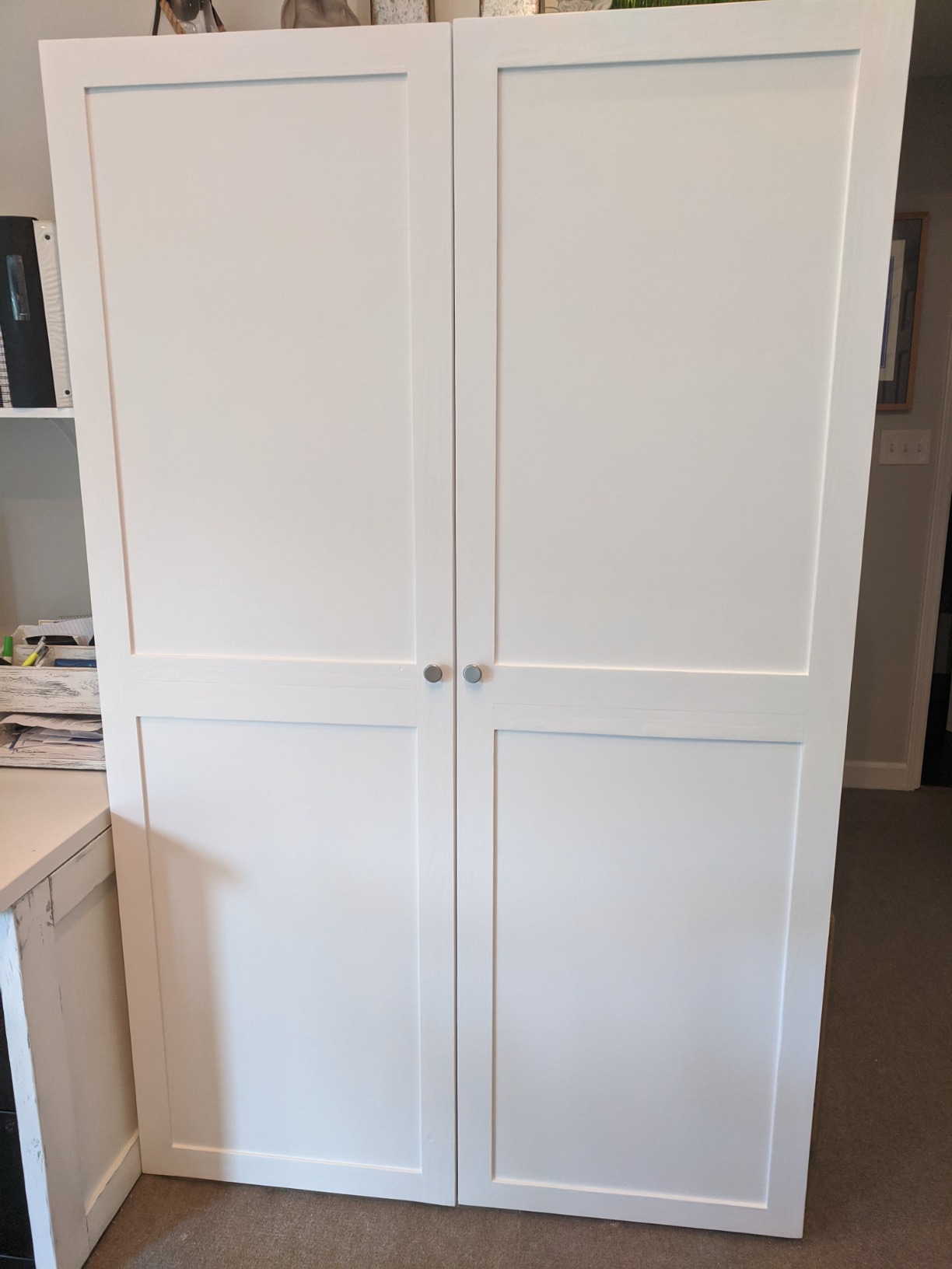 DecoBasics Full Overlay European Soft Close Cabinet Hinges for Kitchen Cabinets (20 Pcs) -105° Frameless Concealed Cabinet Door Hinge -6 Way Adjustability & Clip on Plate for Easy Installation customer photo 2