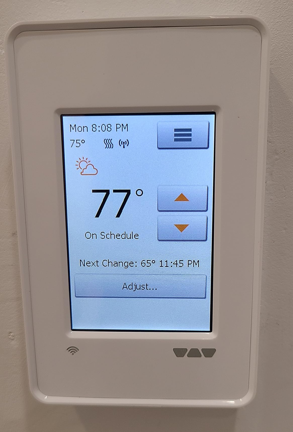 Schluter Ditra-Heat-E-WiFi Programmable Thermostat - Ideal for Home Floor Heating - 3.5