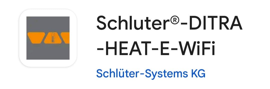 Schluter Ditra-Heat-E-WiFi Programmable Thermostat - Ideal for Home Floor Heating - 3.5