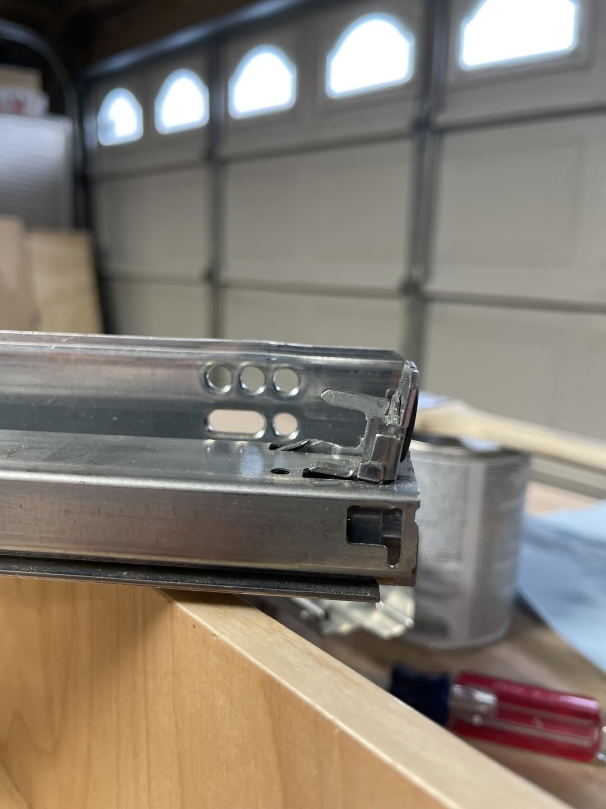 Tandem Plus BLUMOTION Drawer Slides Complete Pair, with Runners 563H, Locking Devices, Rear Mounting Brackets and Screws (for face Frame or Frameless Application) 21 Inch customer photo 1