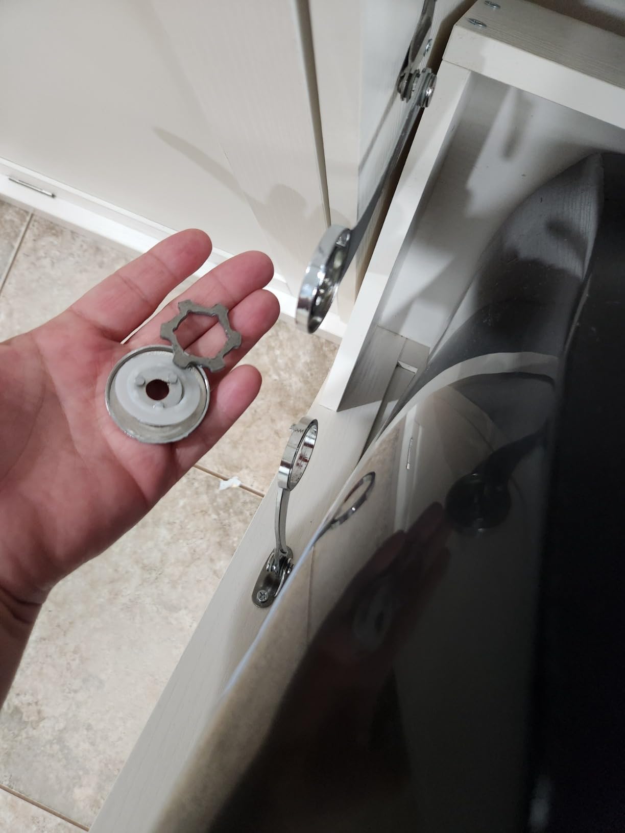 Heavy Duty Soft Close Lid Support Hinges Kitchen Cabinet Door Adjustable Polish Hinge Furniture Lift Up Flap Stay Support Hardware Zinc Alloy customer photo 1