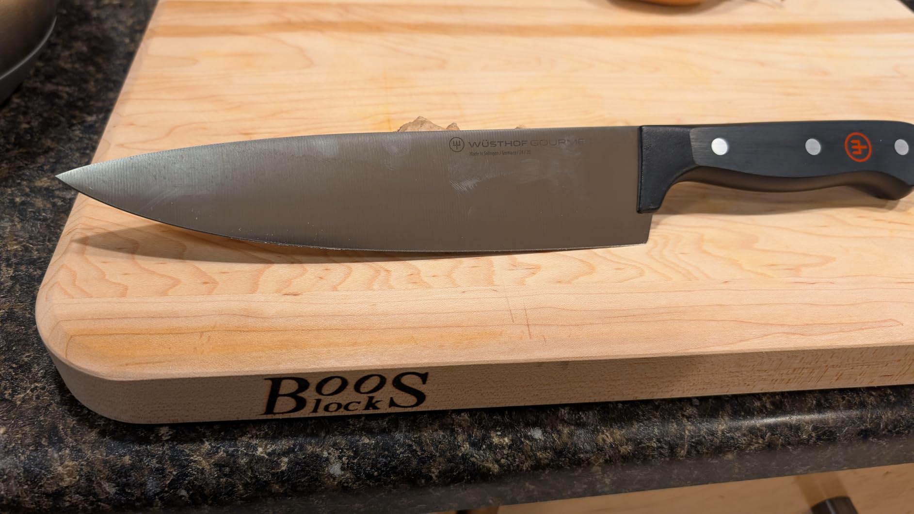 John Boos Chop-N-Slice Series Rectangular Wooden Maple Cutting Board 18